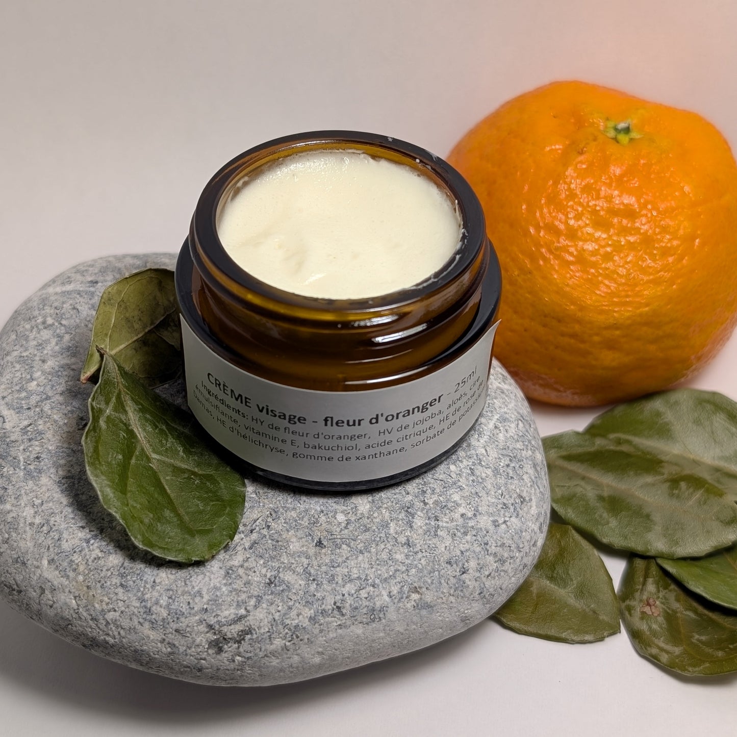 Crème visage fleur d'oranger - 25 ml, 50 ml