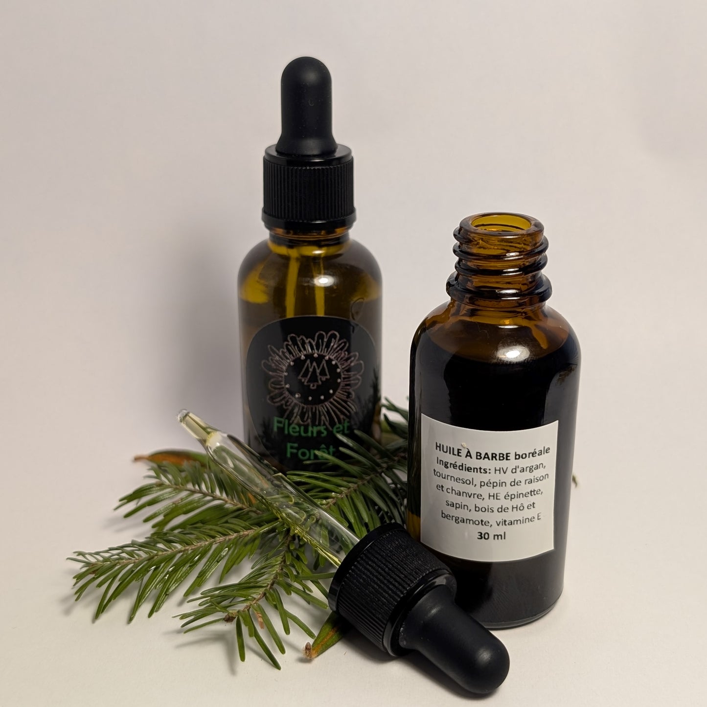 Huile à barbe boréale - 30ml ou 60ml