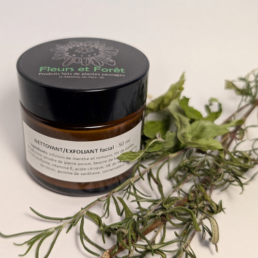 Nettoyant / Exfoliant facial - 50 ml, 100 ml